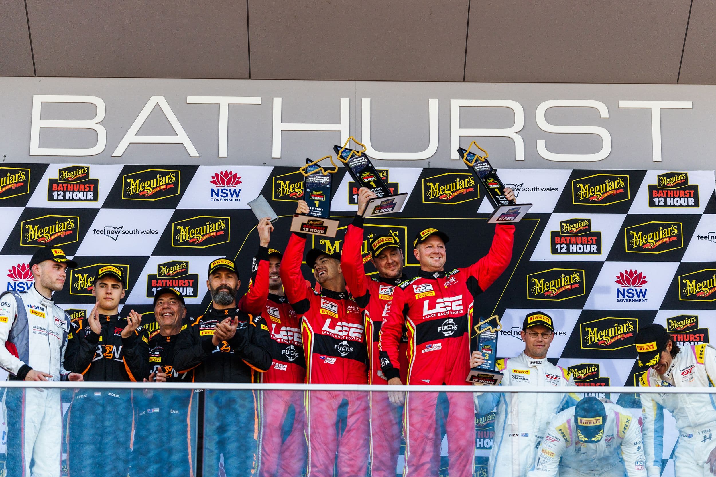 Arise Racing GT PRO AM Winners in Bathurst 12 hour