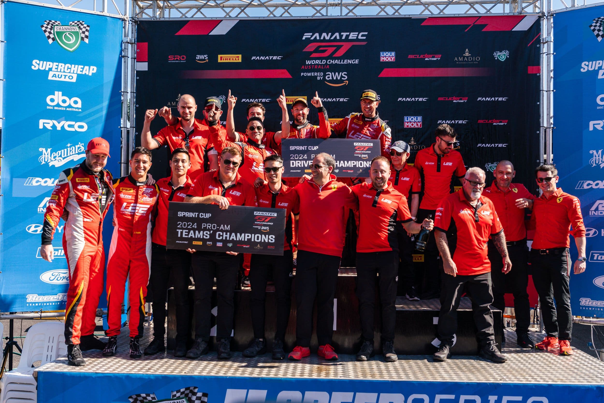 2024 GT World Challenge Australia Team Sprint Champions
